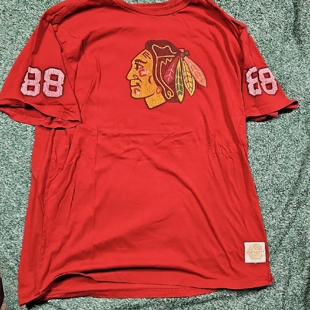 Chicago Blackhawks Red T